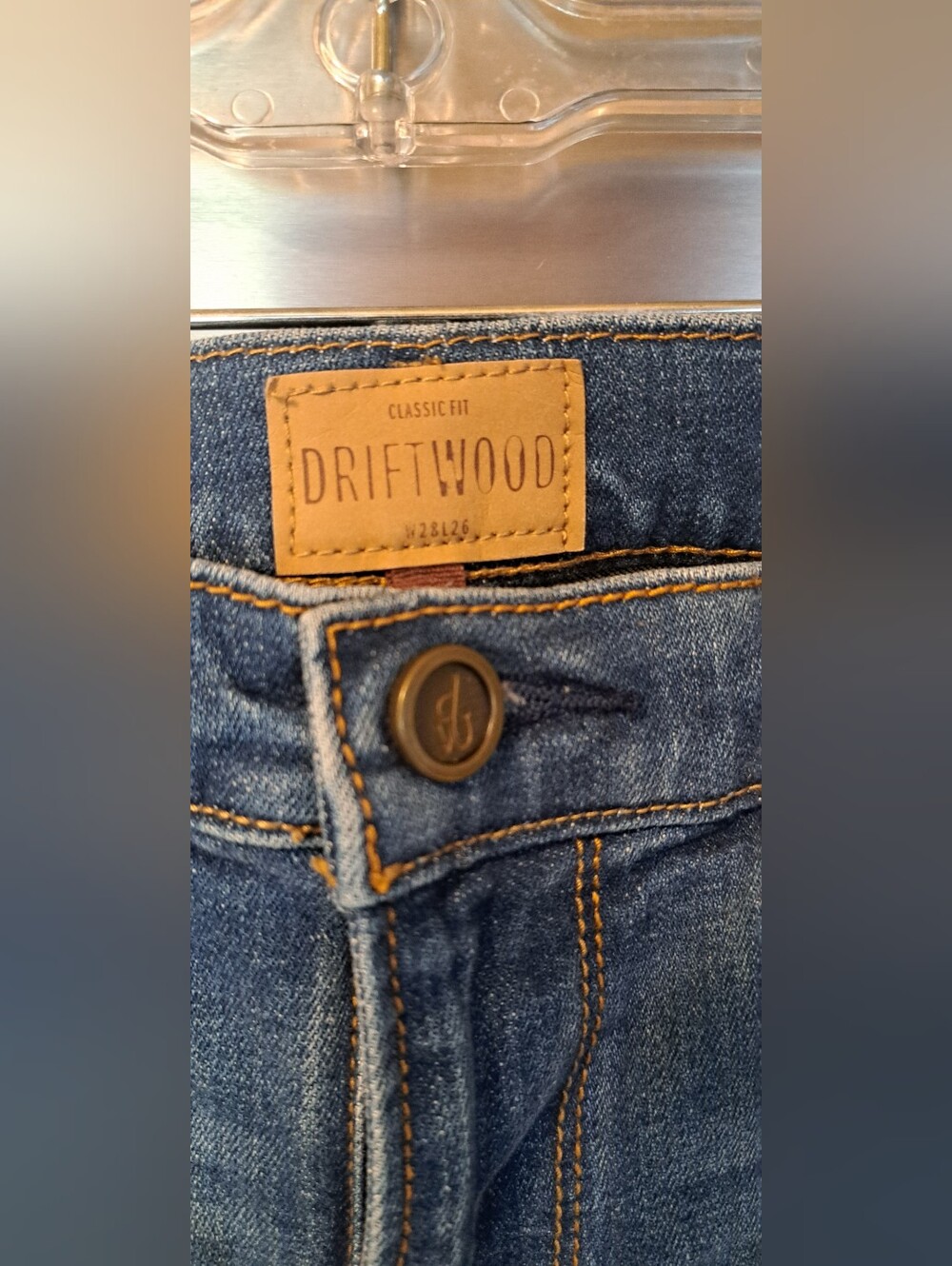 Driftwood Candace Embroidered Jeans Floral Cropped Boho Festival Sz 28 - Picture 6 of 13